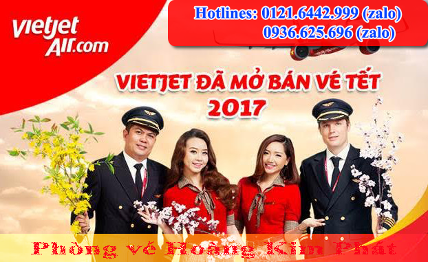Vietjet tung 1,5 triệu vé giá hấp dẫn đón tết Đinh Dậu 2017